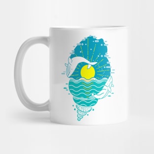 The call of the sea Mug